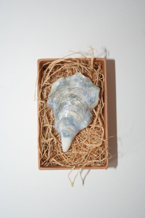 Oyster Brooch - Shell Pin
