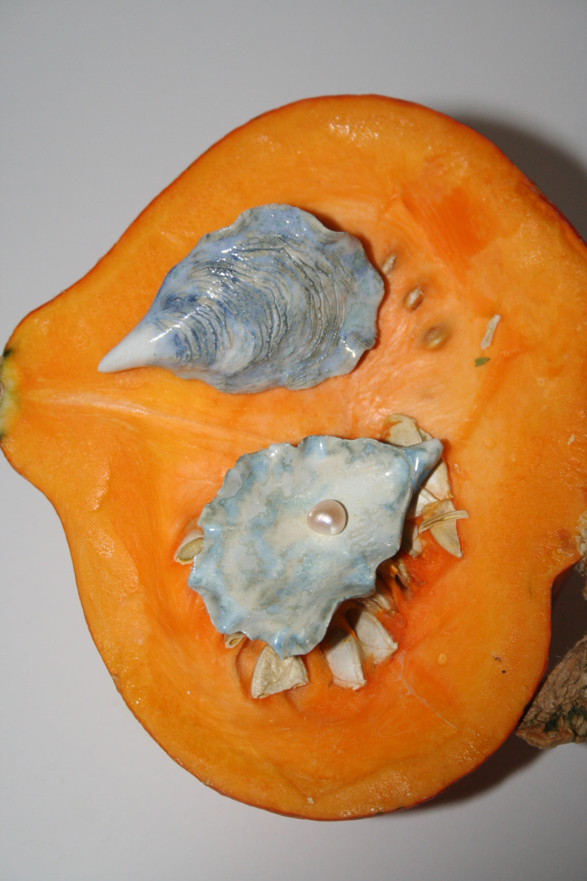 Oyster Brooch - Shell Pin